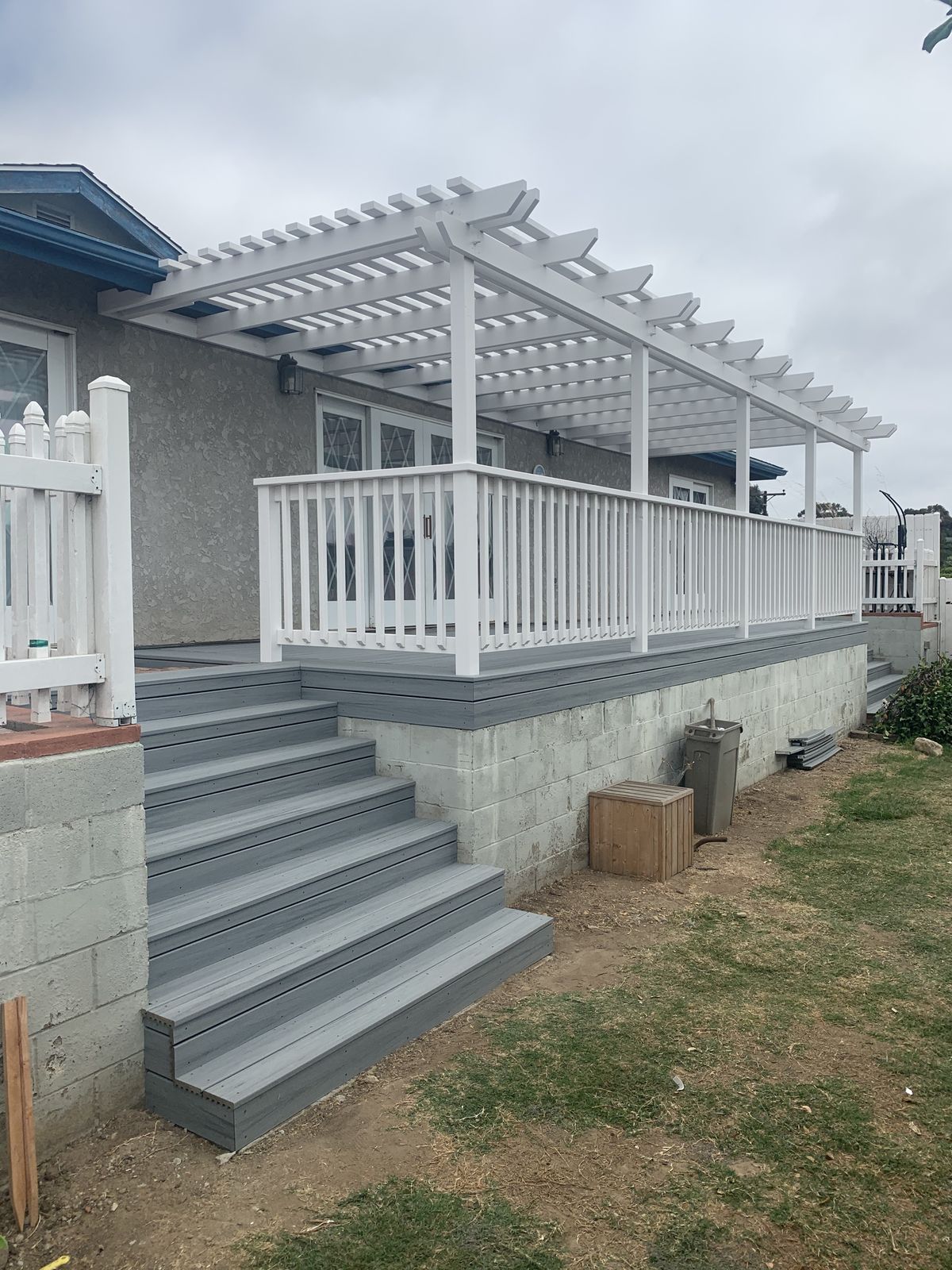 Pergola Deck & Staircase