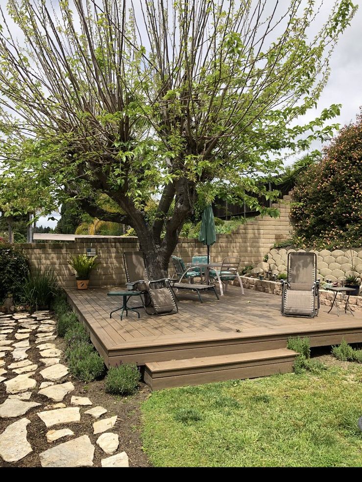 Backyard Platform Deck